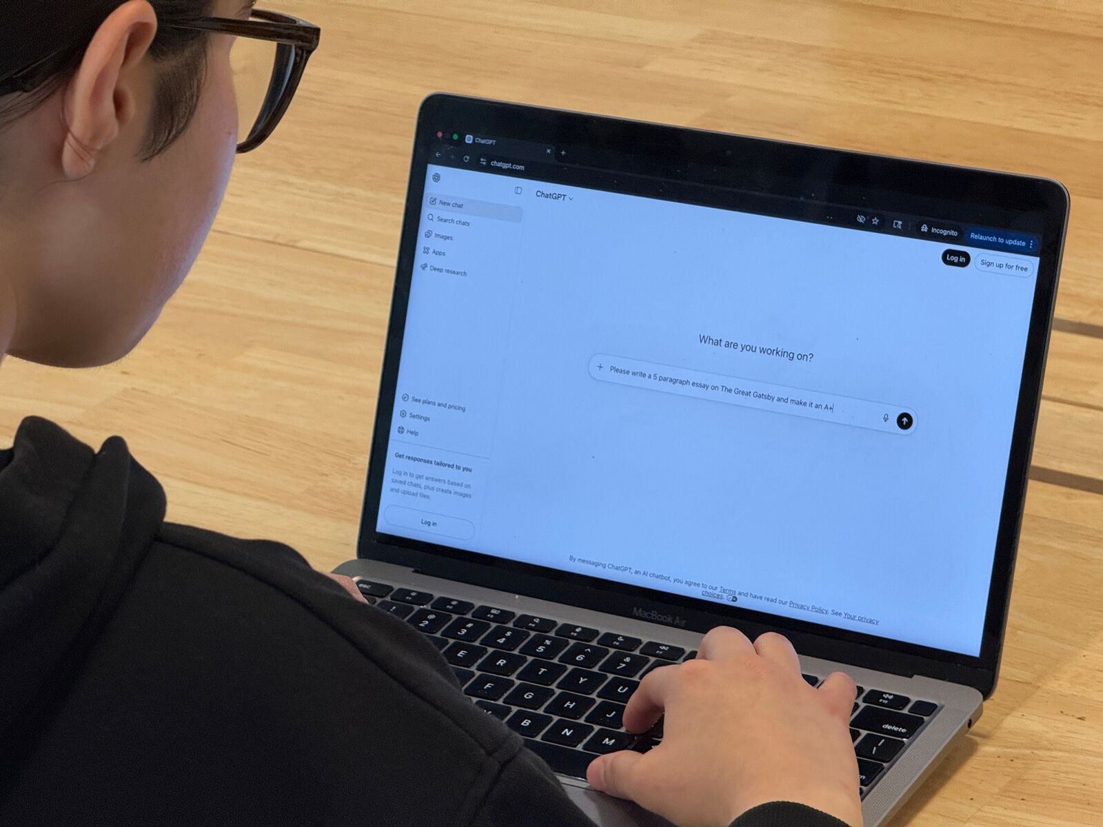 Students participating in an AI fellowship at Oakland Unified School District