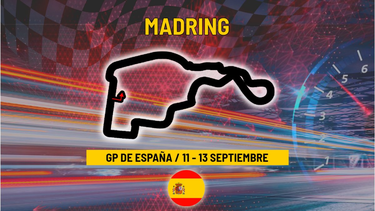 Madrid street circuit layout for the new Spanish Grand Prix
