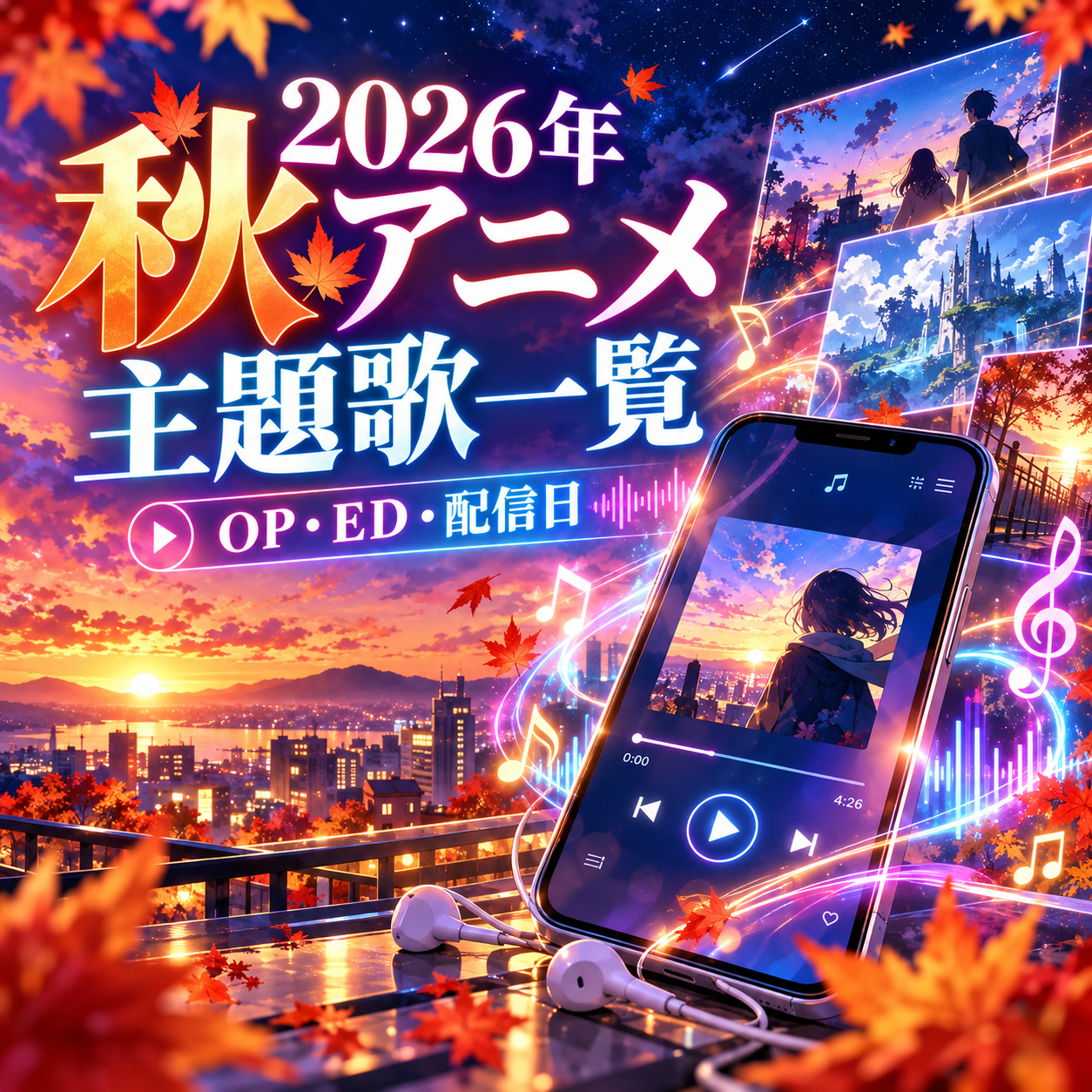2026 Fall Anime Season Theme Guide