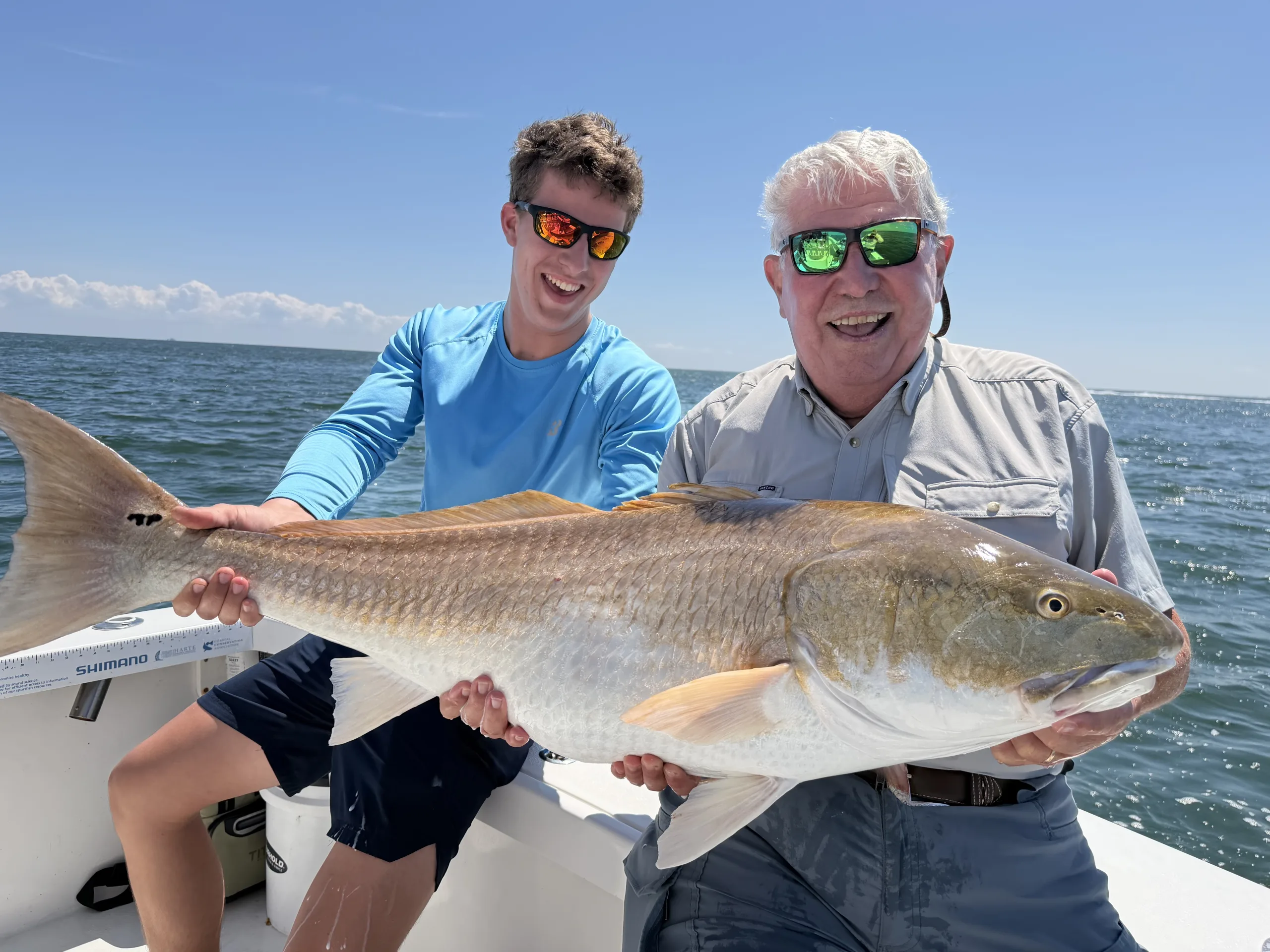 Chesapeake Bay fishing scene