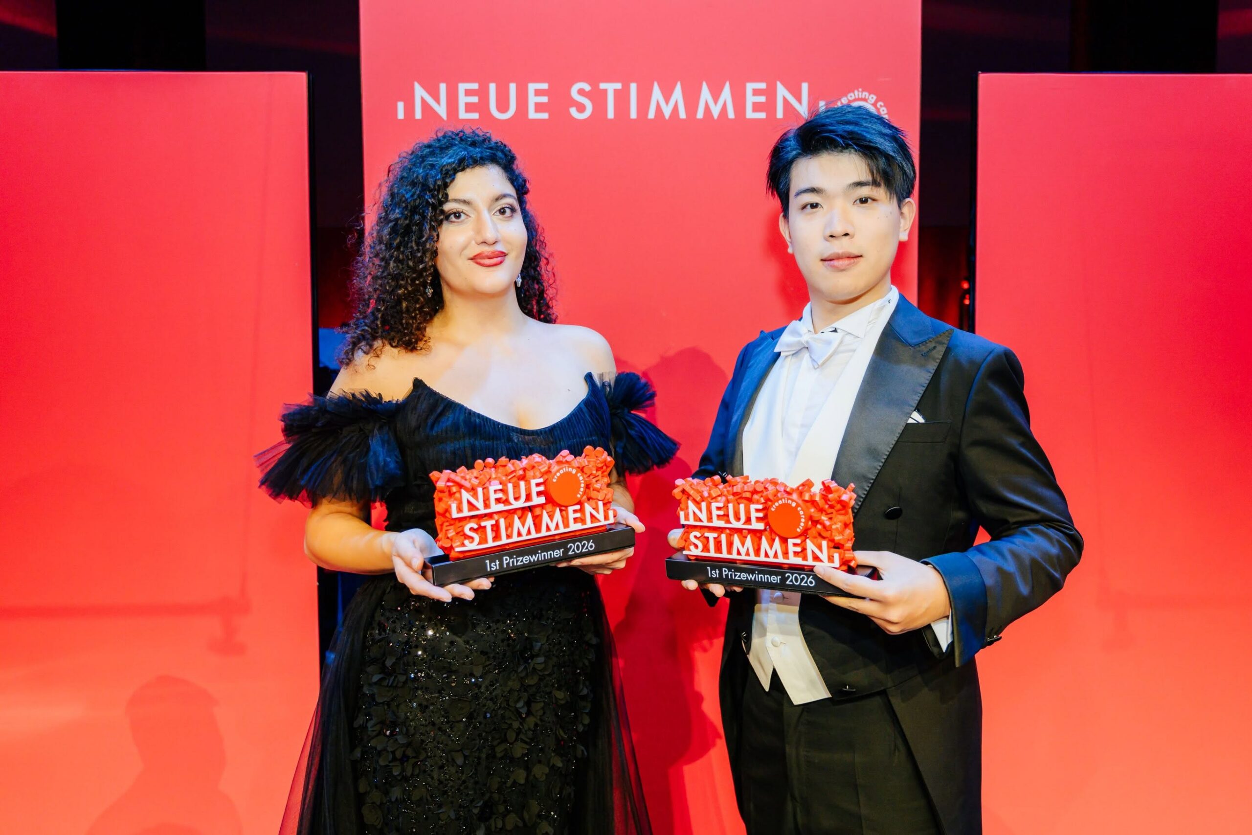 NEUE STIMMEN 2026 Winners announcement graphic