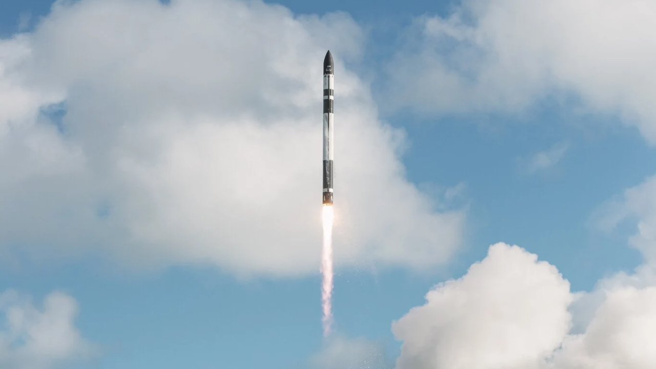 Rocket Lab Kakushin Rising mission liftoff from the Māhia Peninsula launch site