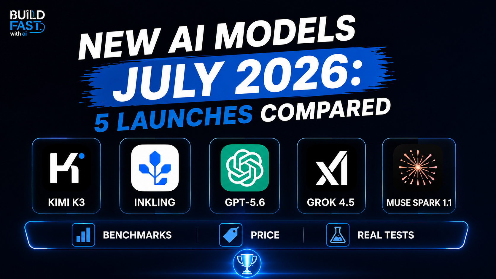 July 2026 New AI Model Comparison