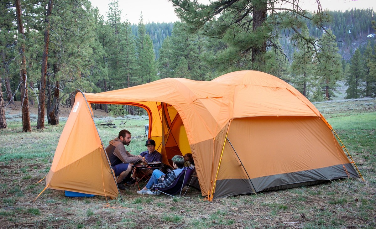 Outdoor gear shown in OutdoorGearLab’s camping checklist