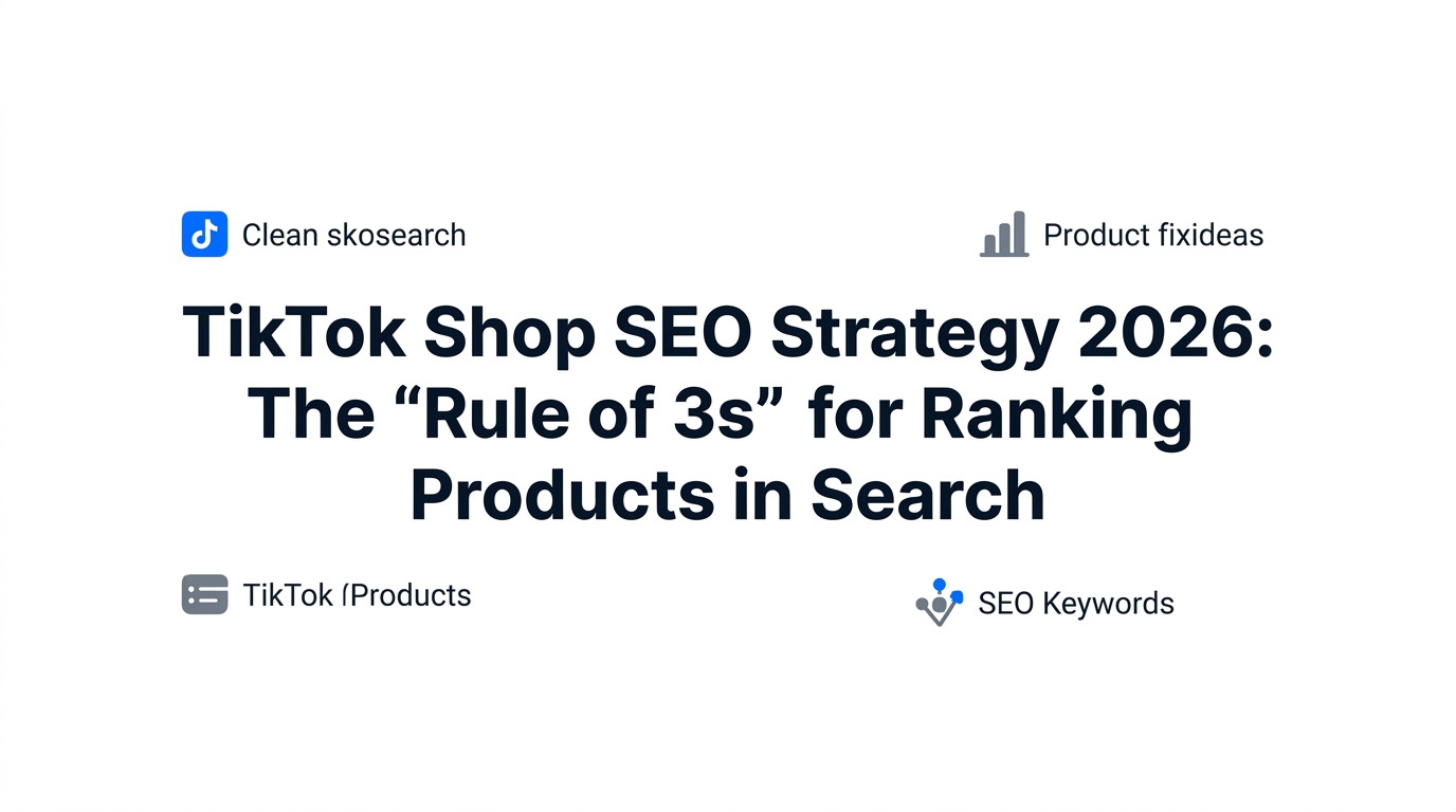 TikTok Shop SEO strategy guide hero image