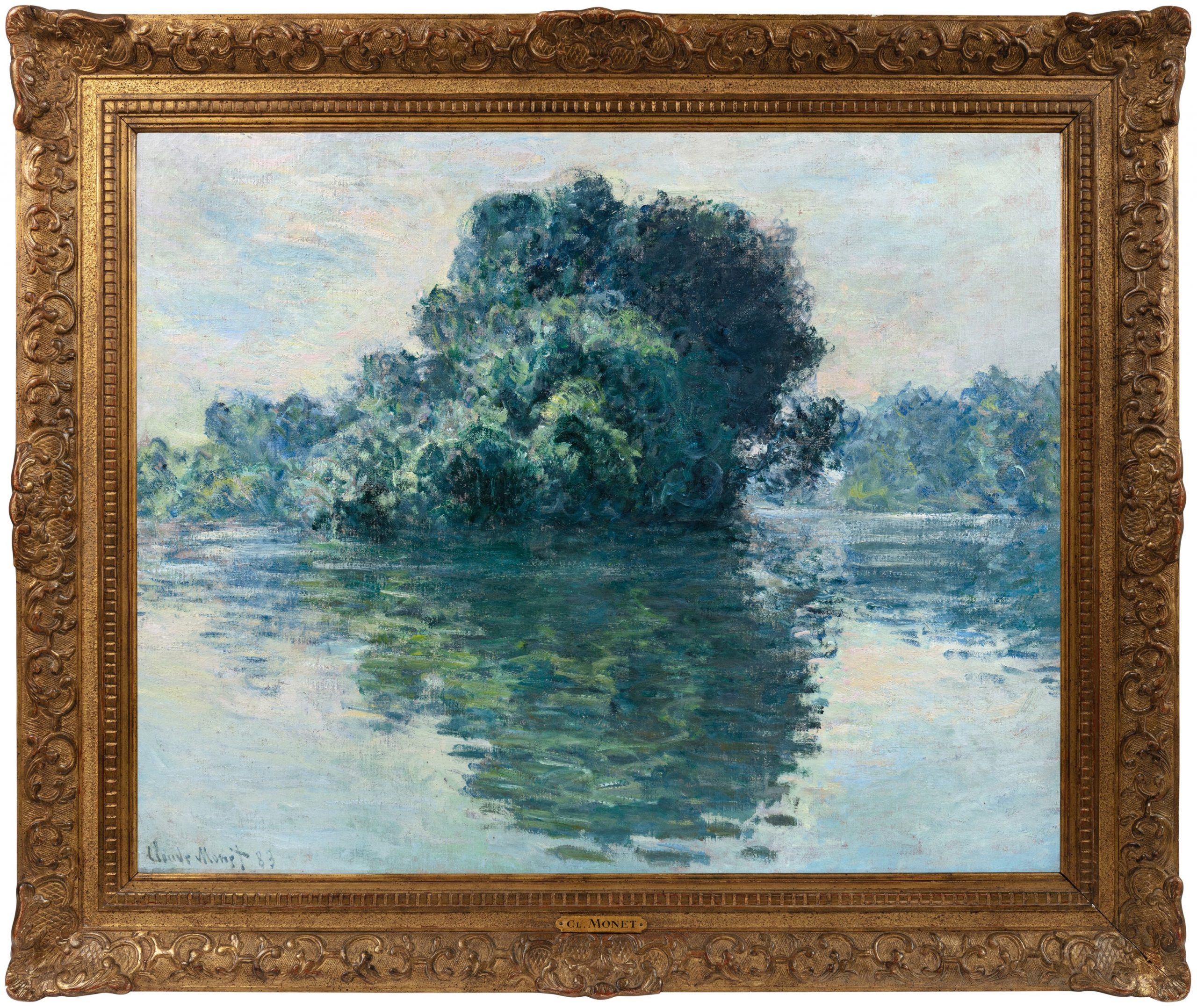 Two Monet paintings that were hidden in private French collections for nearly a century — Les Îles de Port-Villez and Vétheuil, Effet du Matin — came to auction at Sotheby's this week