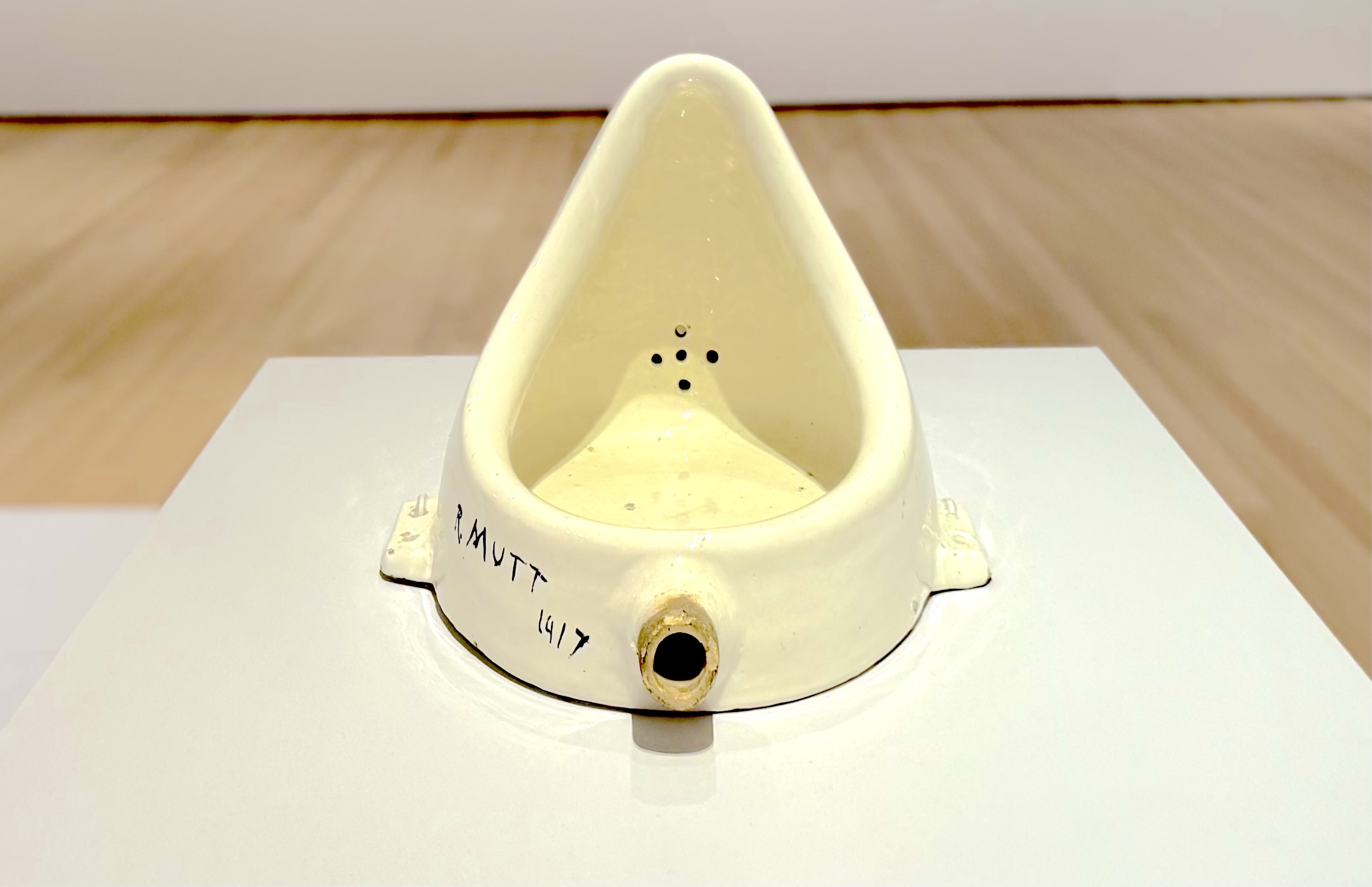 Marcel Duchamp Fountain at MoMA