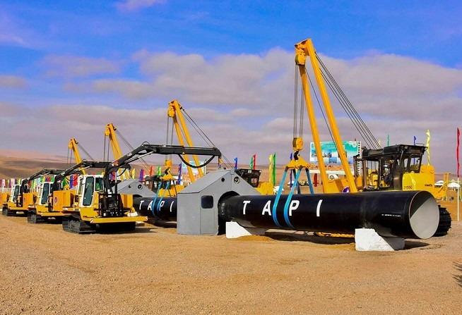 TAPI pipeline construction corridor through Afghanistan's Herat province