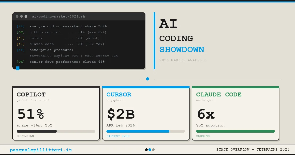 GitHub Copilot vs Cursor vs Claude Code market dynamics