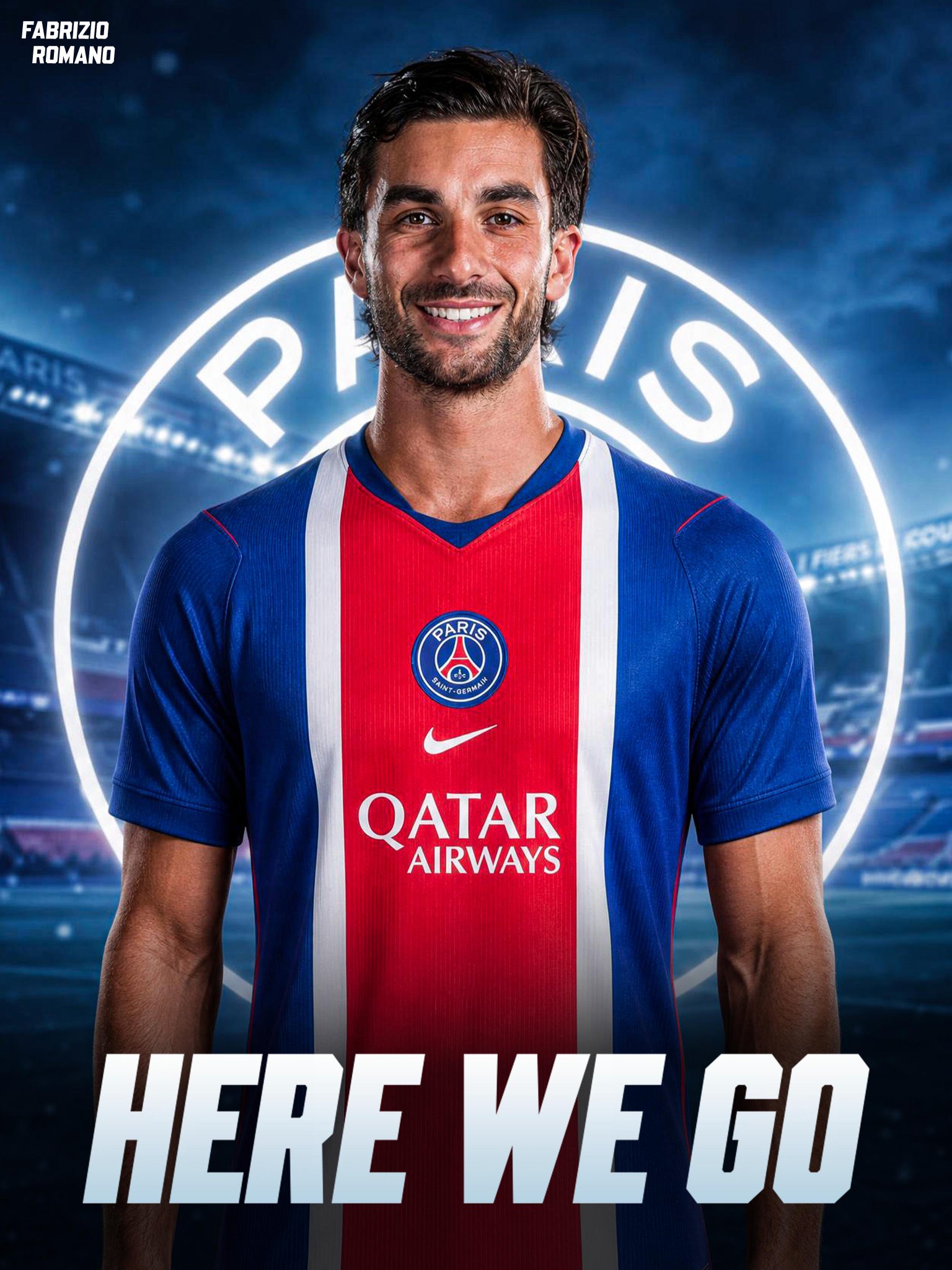 Ferran Torres transfer announcement graphic