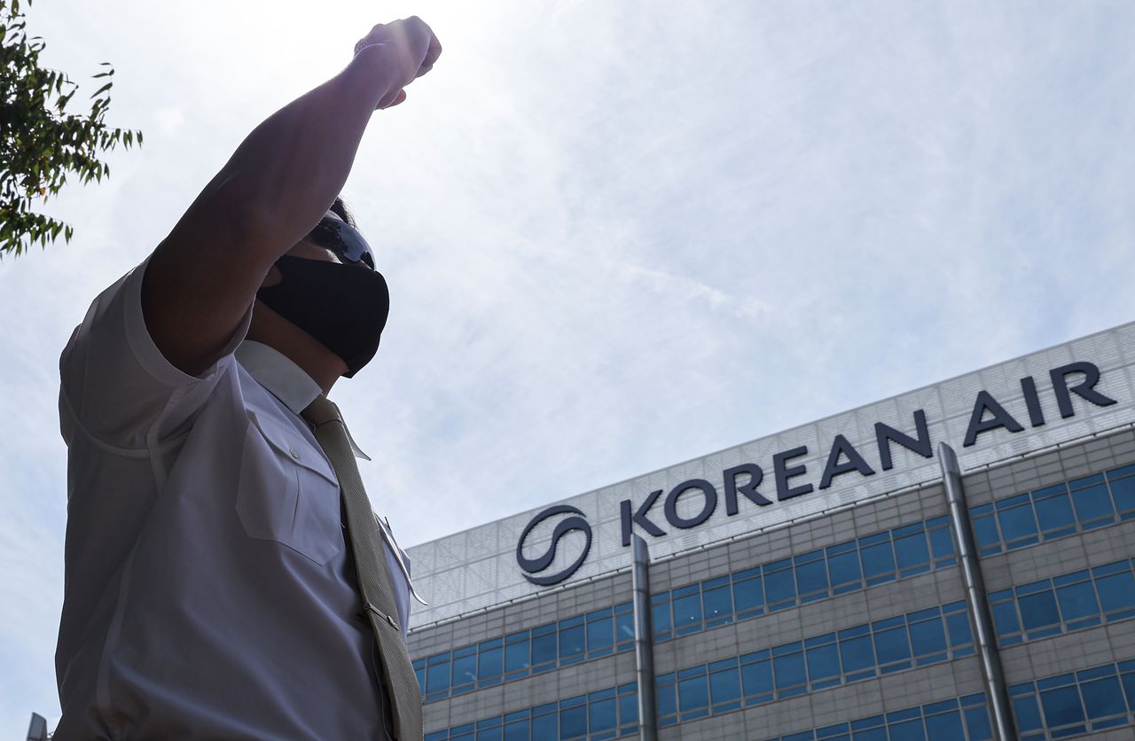 대한항공 조종사노조 관련 기사 이미지
