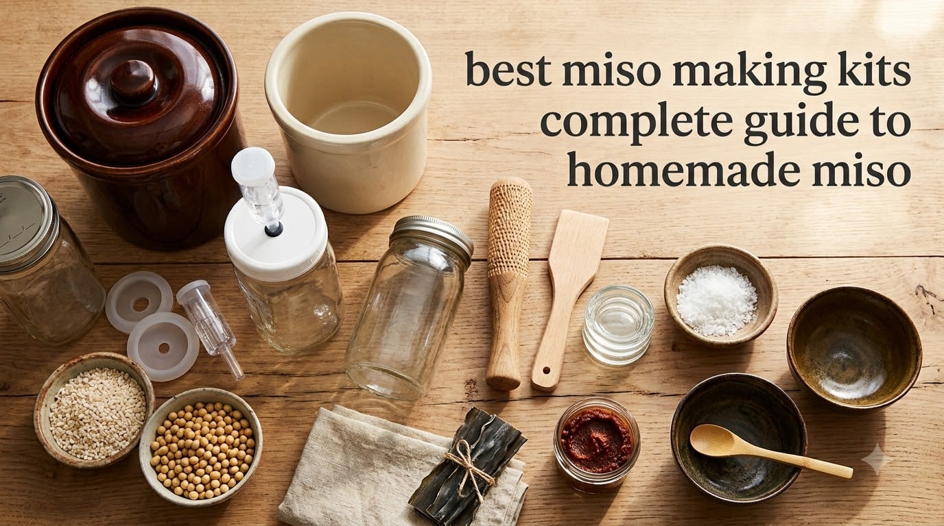 Featured image from Peccadille's guide to the best miso making kits in September 2026