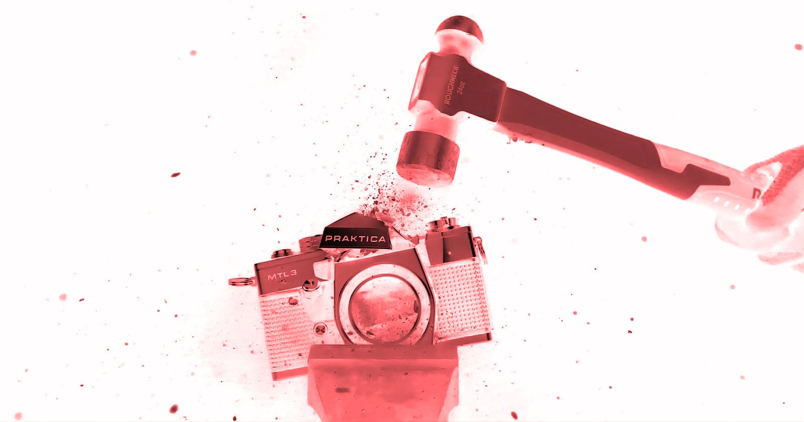 Belfast Photo Festival's camera-smashing art installation ignites community debate.