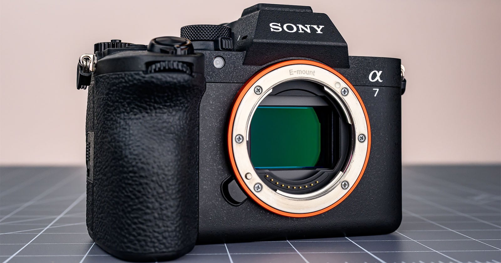 Sony Alpha 7 V front view