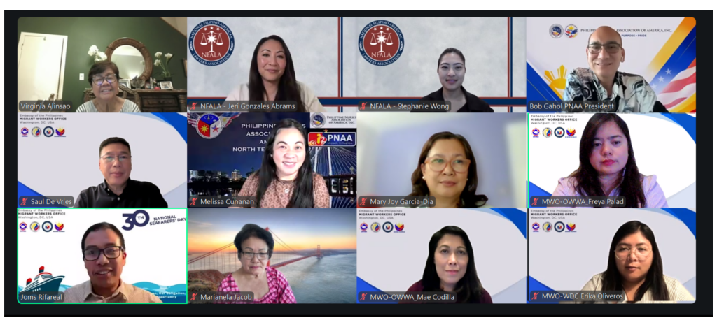 MWO-WDC hosts US-bound Filipino nurses