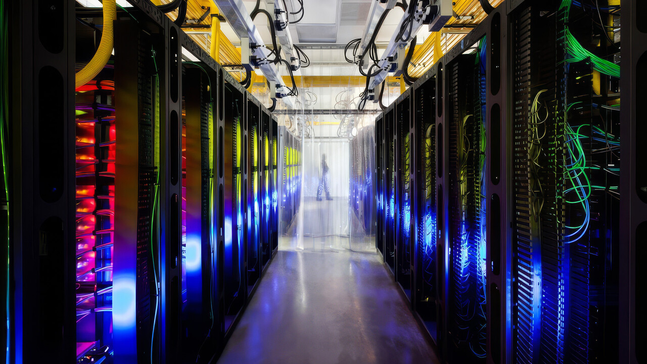 German data center exterior