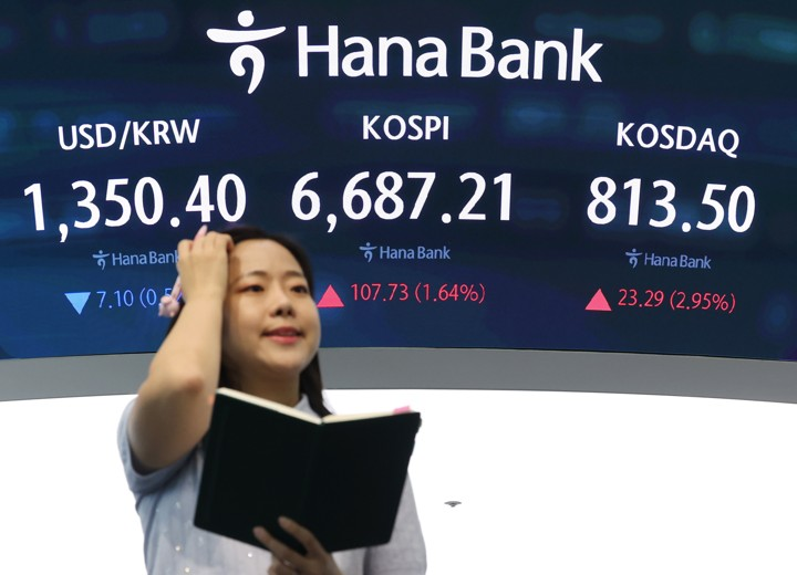 반도체 주가 차트