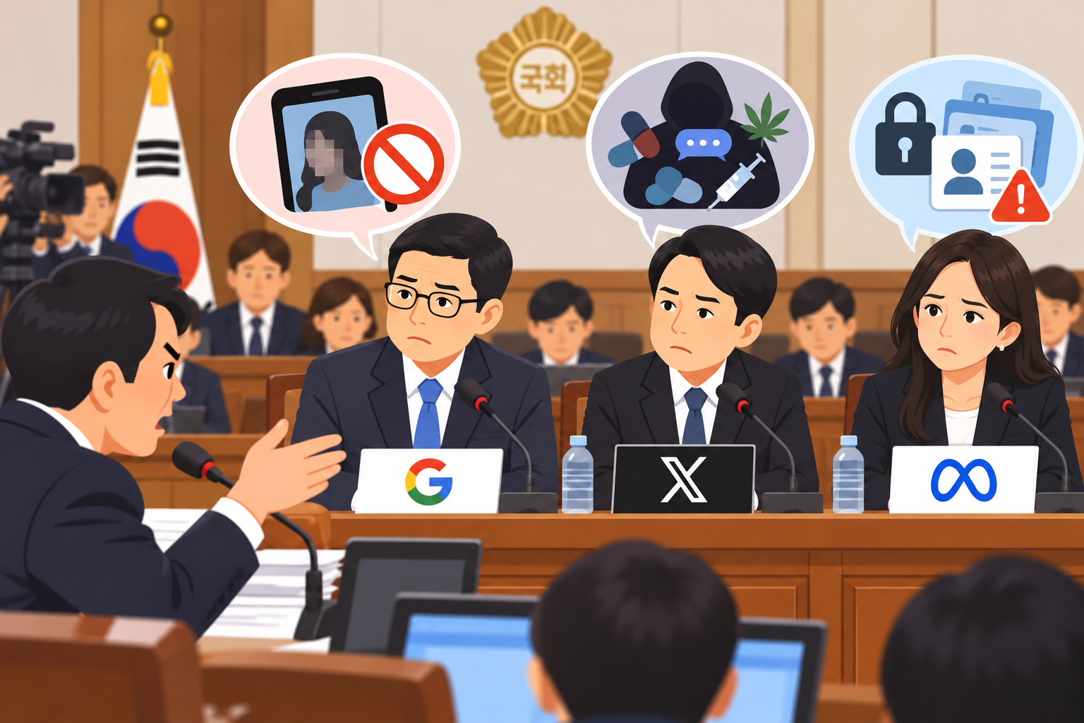 국회 비웃은 IT 공룡들의 국정감사 재소환 관련 매일경제 기사 썸네일