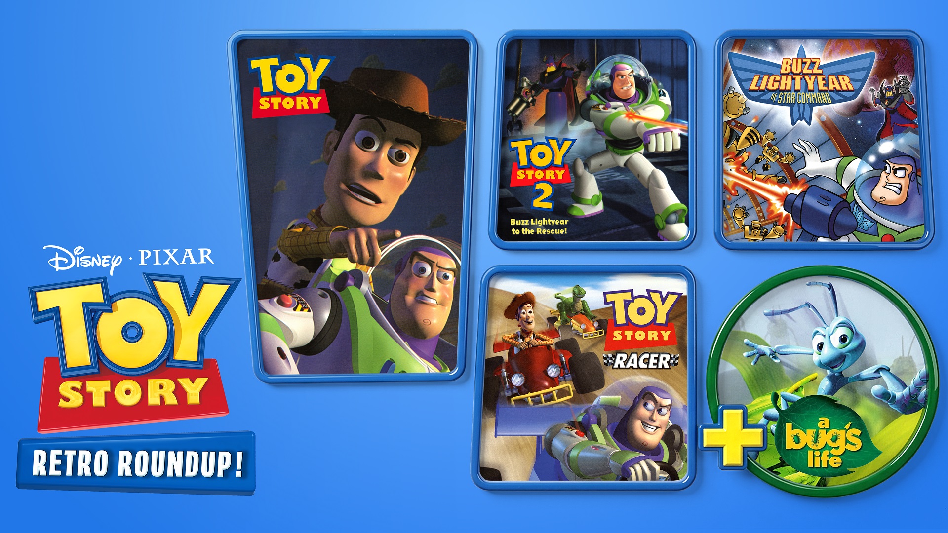 Toy Story Retro Roundup cover art