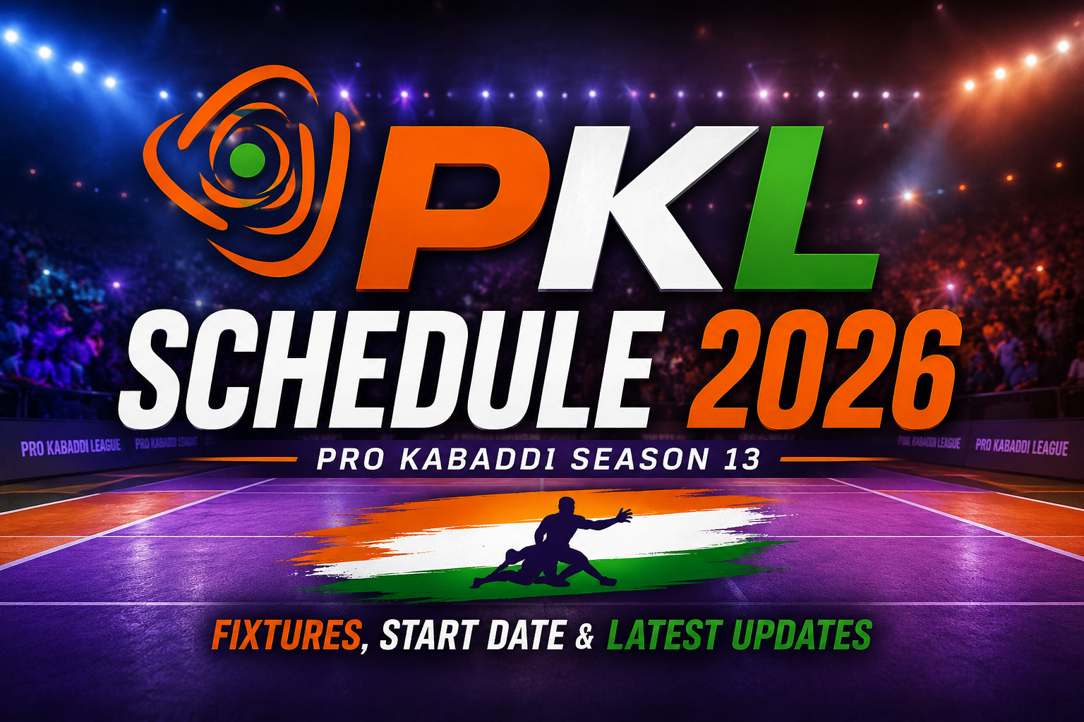 Pro Kabaddi Season 13 schedule and fixtures overview