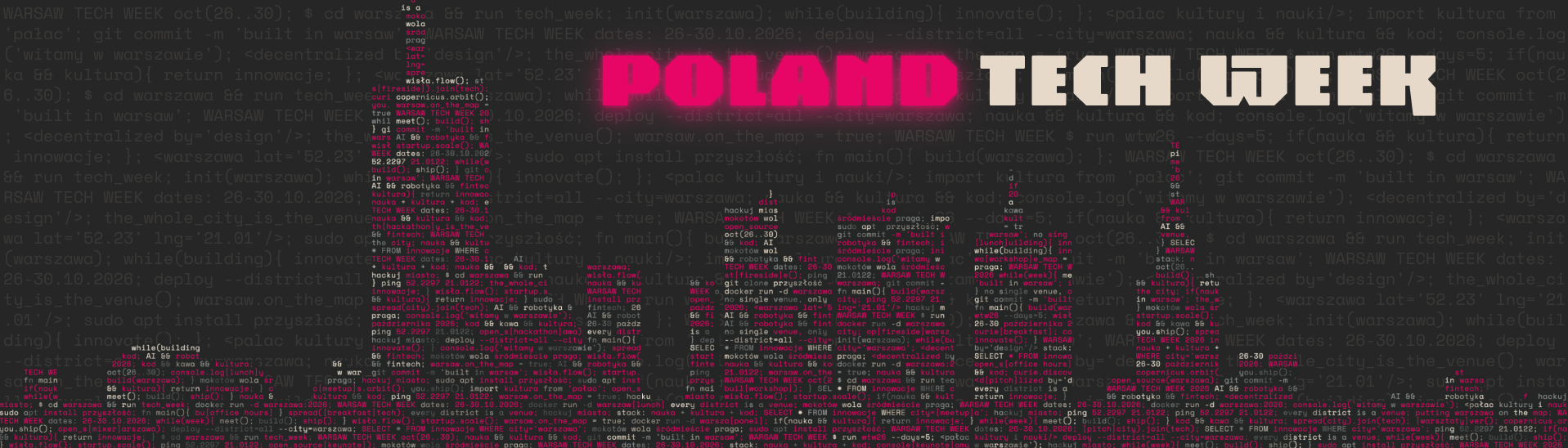 Poland Tech Week