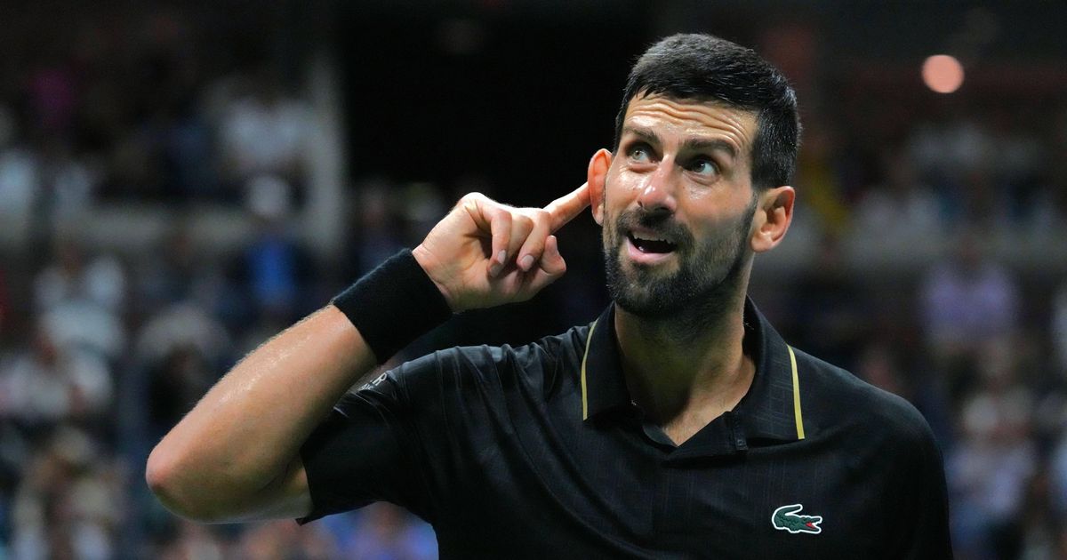 Novak Djokovic competing at the China Open in Beijing