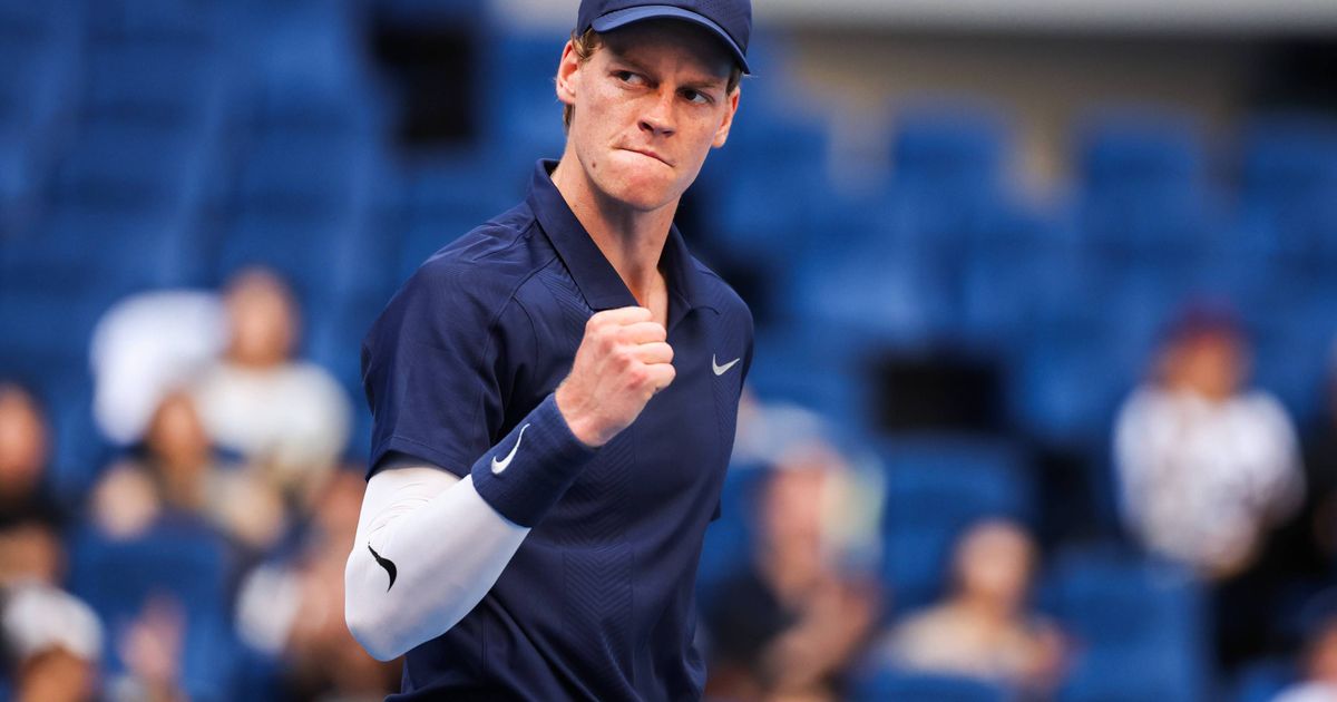 Jannik Sinner at the China Open