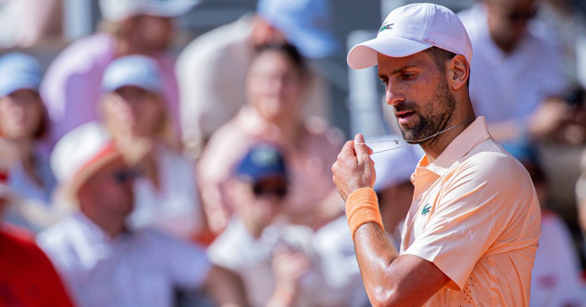 Novak Djokovic at Roland Garros