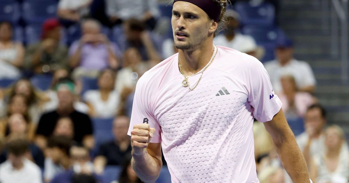 Alexander Zverev at the US Open