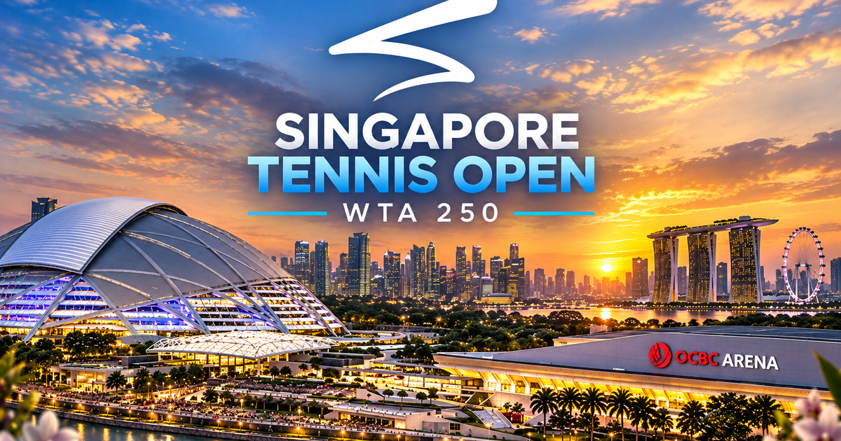 Jessica Pegula headlines the Singapore Tennis Open draw at Kallang Tennis Hub