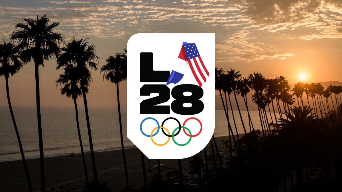 Handover emblem for the LA28 Olympics qualifying series announced in Orlando