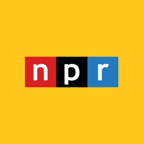 NPR headquarters and logo as the network faces its second major restructuring in three years