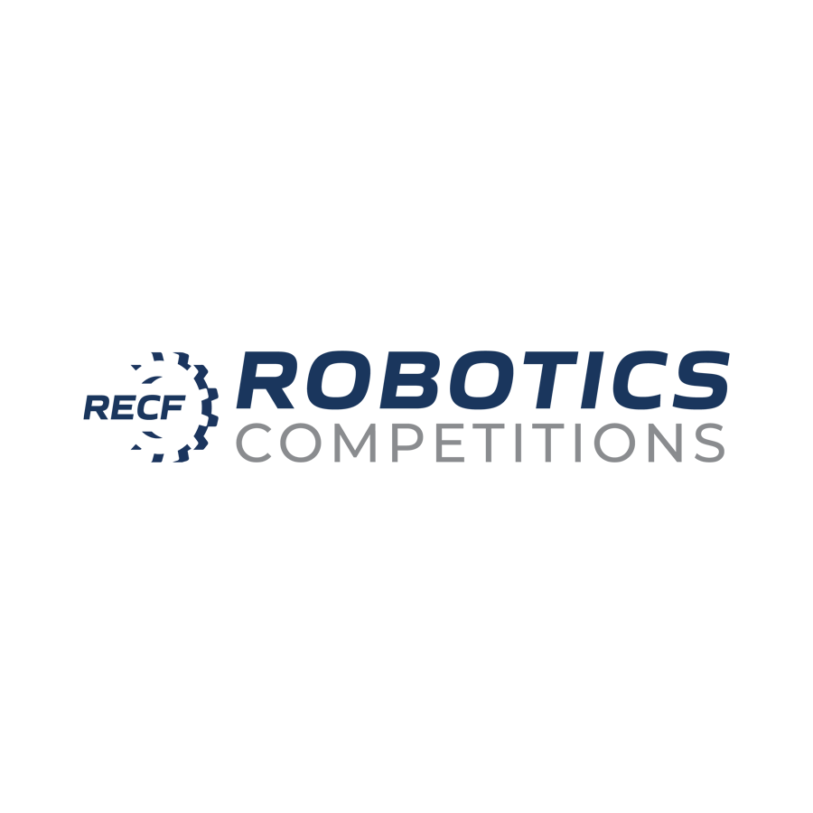 RECF Robotics competition logo representing the new unified platform for 2026-2027