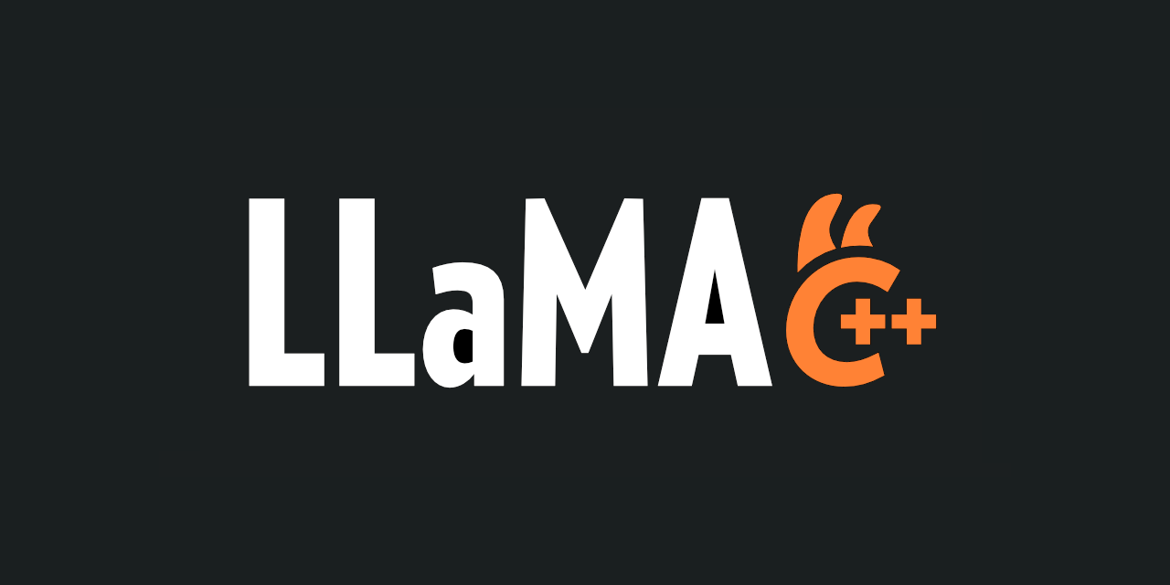 llama.cpp GitHub repository banner