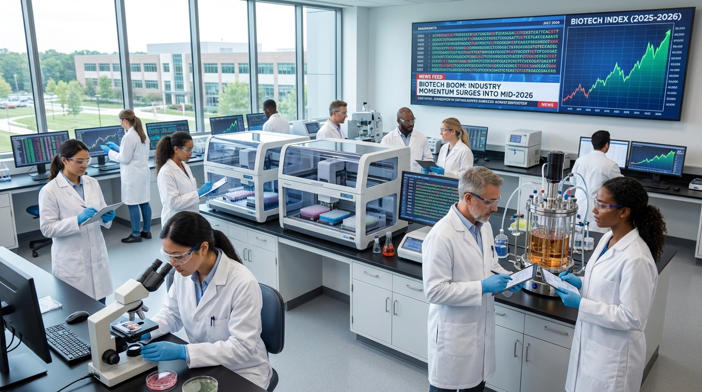 Biotech industry image