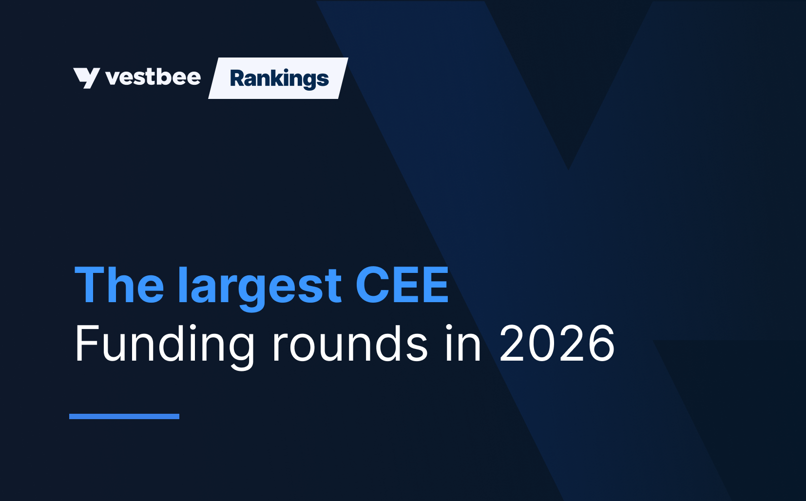 Top CEE funding rounds in 2026