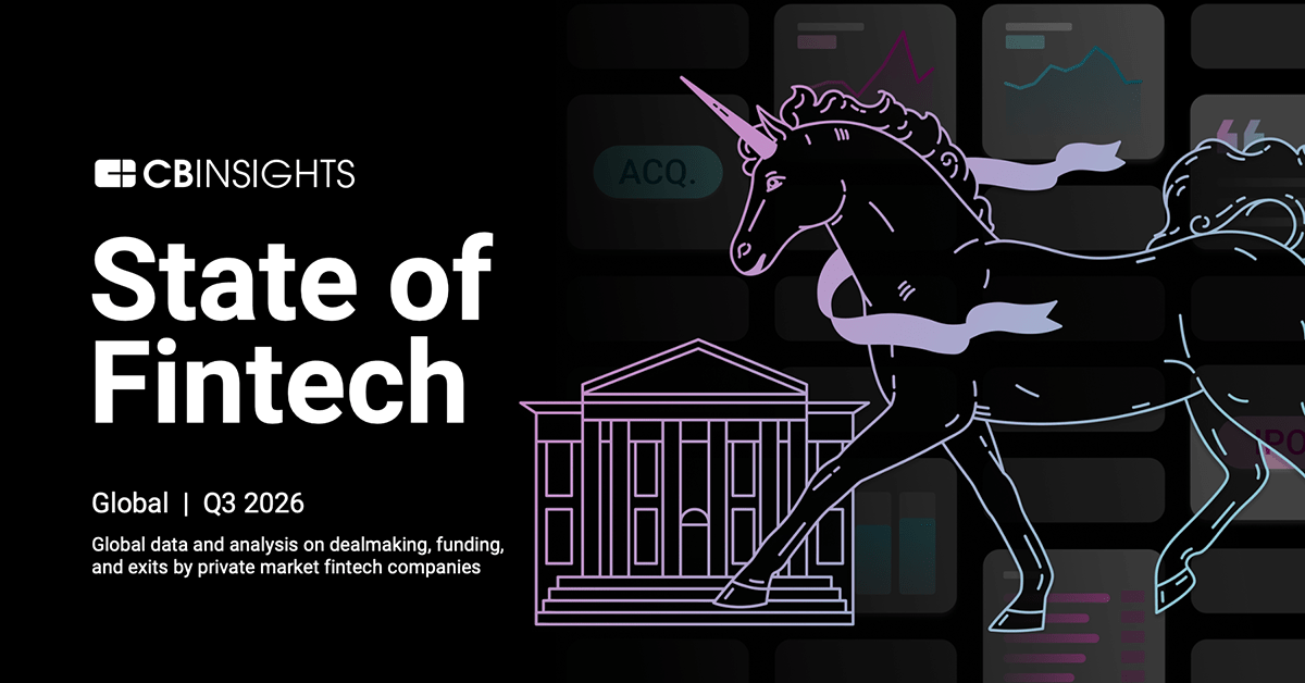 CB Insights State of Fintech Q3 2026 Report