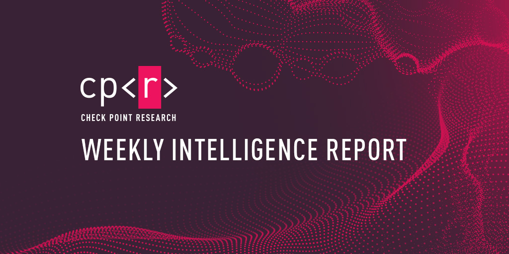 Check Point weekly threat intelligence