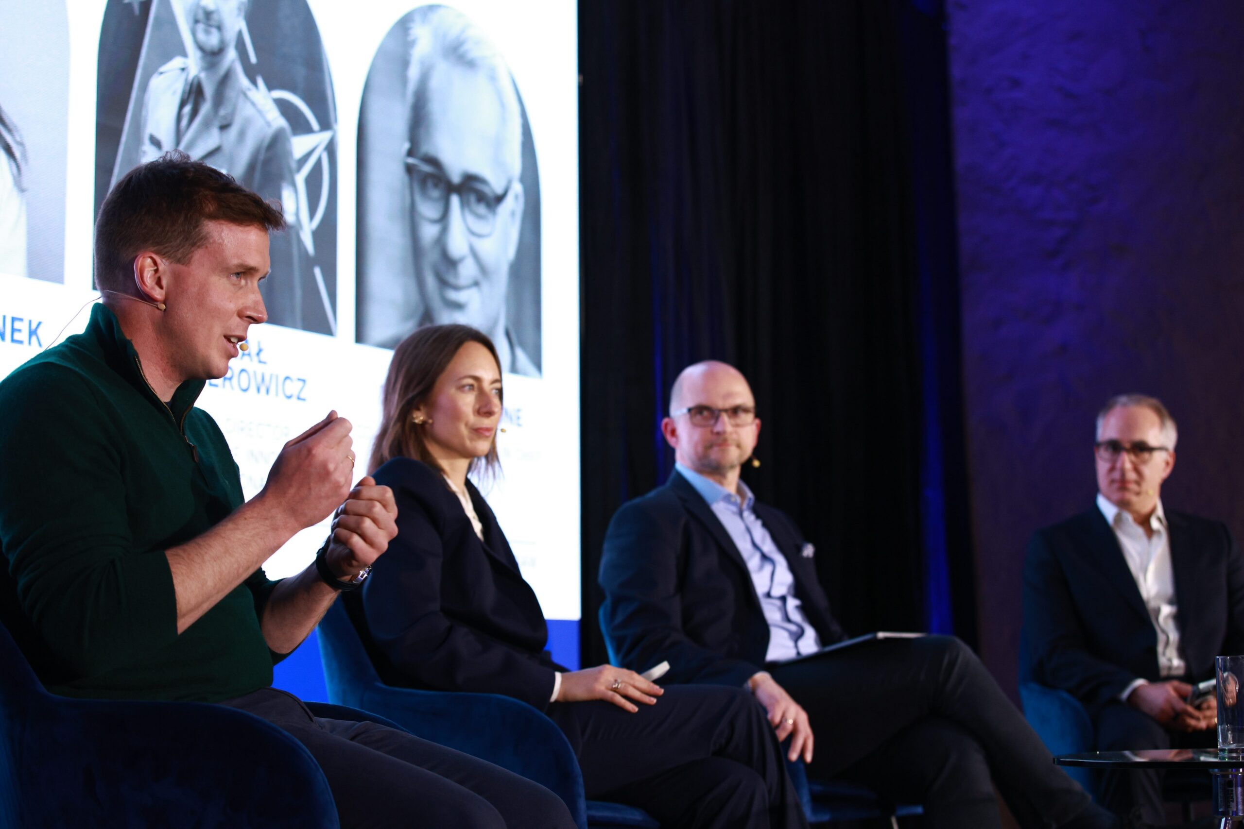 Resilience Conference Warsaw, featuring discussions on startups and European security