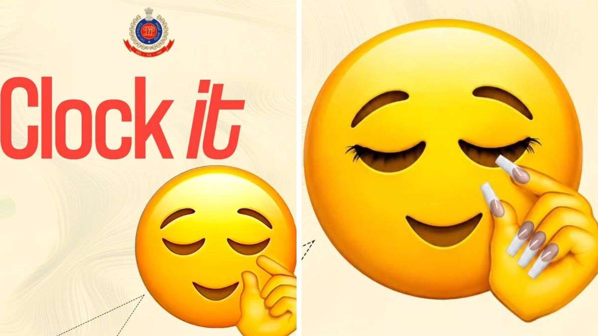 Delhi Police Clock It viral meme campaign