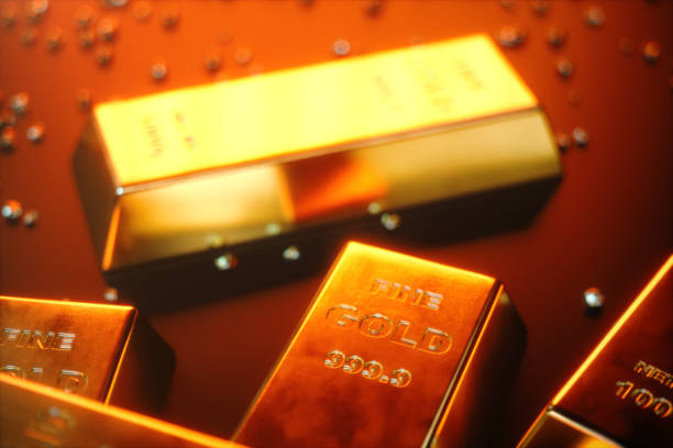 Gold price crash chart