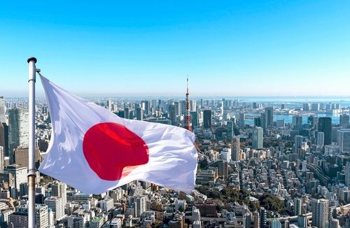 Tokyo stock market trading floor imagery
