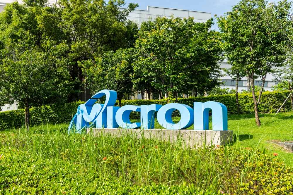 Micron headquarters logo