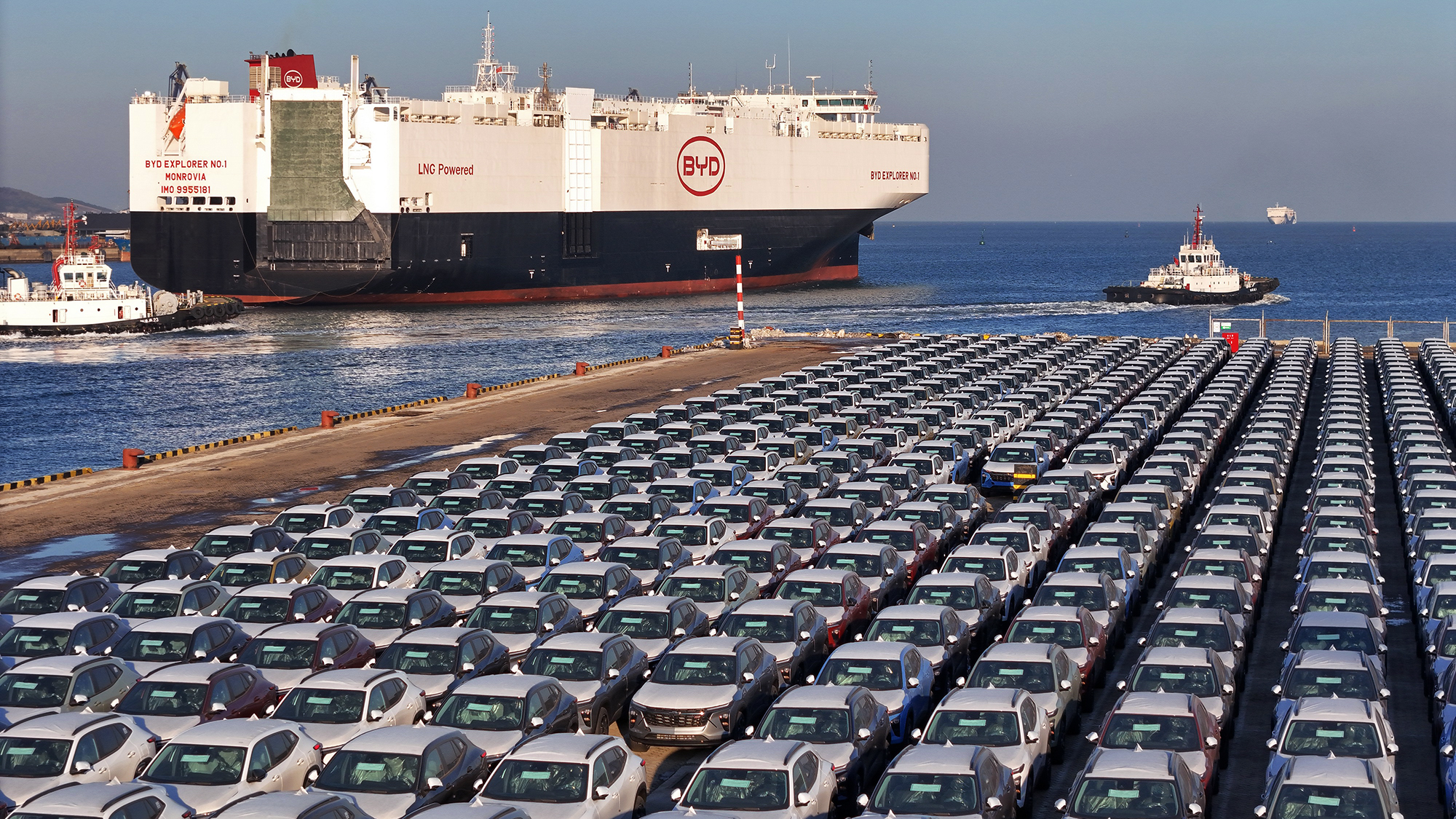 BYD cargo ship fleet expansion