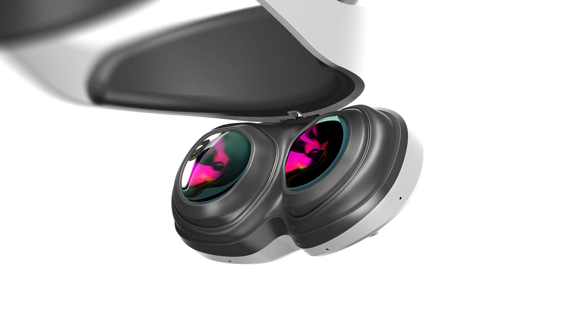 Lynx R2 spatial computing headset lens prototype