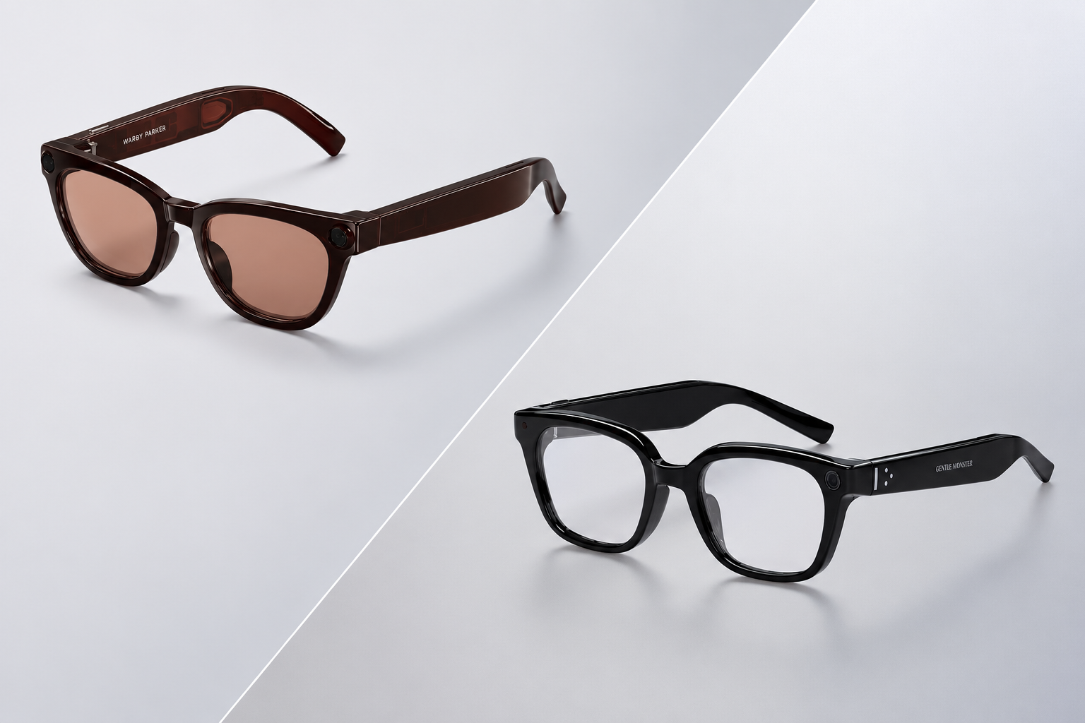 Samsung smart glasses with Gentle Monster and Warby Parker designs
