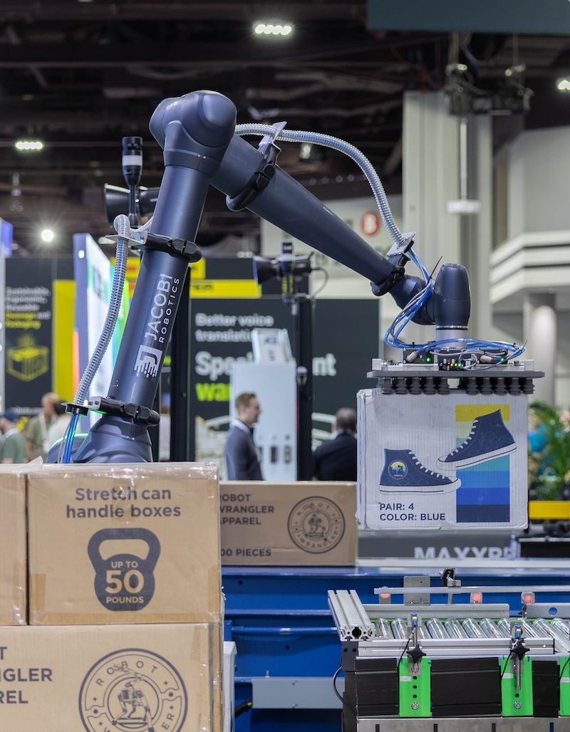 Peak Technologies and Jacobi Robotics AI-powered mixed-case palletizing system for warehouse automation