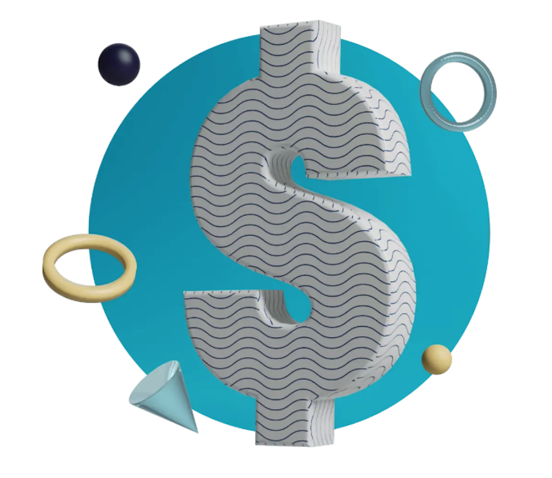 Fintech startup automated financial operations illustration