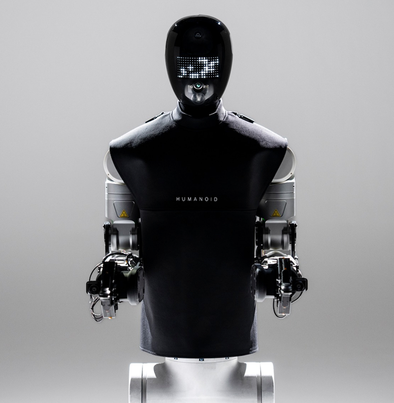 Humanoid Series A funding announcement highlighting $152M raise at $1.35B valuation.
