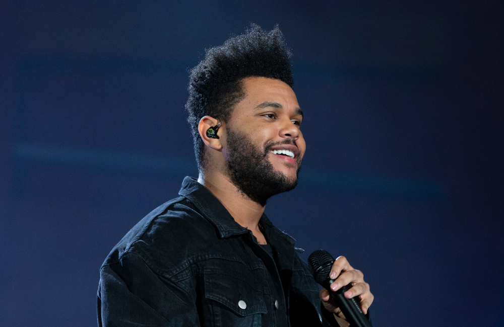 The Weeknd performing live on his final tour leg
